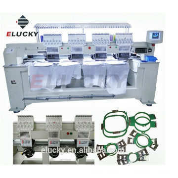 4 heads 15 colors embroidery machine factory price